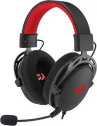 Căști Gaming Redragon Cragblade Wired Jack 3.5mm (Negru/Rosu)