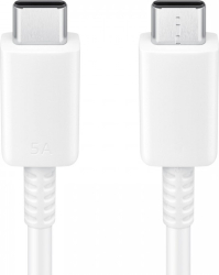 Cablu compatibil Samsung EP-DN975 Super Fast Charging 100W 5A USB-C USB-C 1 metru Bulk Alb 