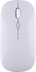 Mouse wireless Bluetooth silentios ergonomic - Alb mouse