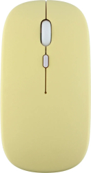 Mouse wireless Bluetooth silentios ergonomic - Galben mouse