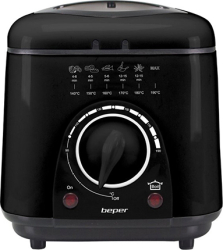 Friteuza Electrica Compacta ABS Inox 1L Beper 