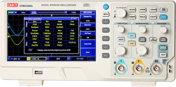 Instrument de masurare digitala pentru testarea si analiza semnalelor electrice.