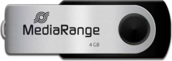 MediaRange USB 2.0 flash drive 4GB MR907 timbru verde 0.03 lei 