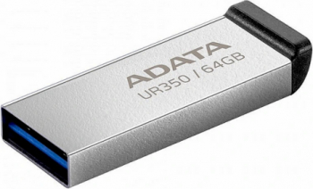MEMORIE USB 3.2 ADATA 64 GB carcasa metalica gri UR350-64G-RSR / BK timbru verde 0.03 lei 