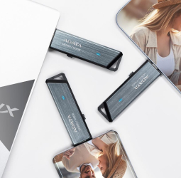 MEMORIE USB Type-C 3.2 ADATA 256 GB retractabila carcasa aluminiu argintiu AELI-UE800-256G-CSG timbru verde 0.03 lei 