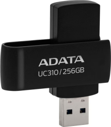 MEMORII USB Adata 256GB USB-3.2 Criptare Hardware Nu Dimensiune mini Da UC310-256G-RBK timbru verde 0.03 lei 