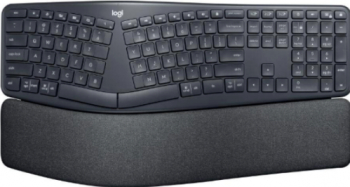 Tastatura Wireless Logitech ERGO K860, USB Wireless/Bluetooth, Layout UK, Graphite