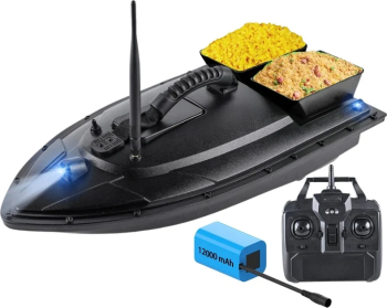 Barca Nadit si Momit iUni FB01 12000mAh 2 cuve 1.5kg 200m accesorii pescuit