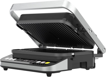 Grătar electric Aeno AEG0005 2000 W 6 programe automate plăci cu două fete 320x220 mm unghi de deschidere de până la 180 funcție dezghe