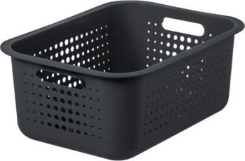 Cutie depozitare si organizare SmartStore Recycled 15 din plastic reciclat Gri 10L 37x28x15 cm 