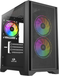 Carcasa Redragon Paktis 2 Middle Tower Fara sursa Black 