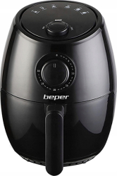 Friteuza cu aer cald Beper BP101001, 1000W, 2Kg, negru, 240x205x270mm