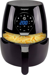 Air fryer digital Beper 5L 7 programe 1450W 80-200 grade