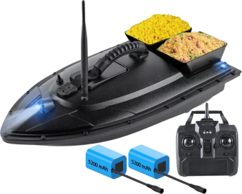 Barca Nadit si Momit iUni 2 Baterii 5200mAh 2 Cuve FB01 accesorii pescuit