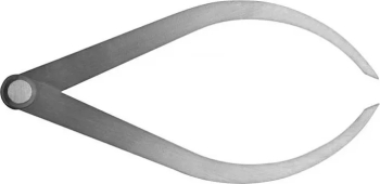 Compas de exterior Kirschen 8606200 200 mm 