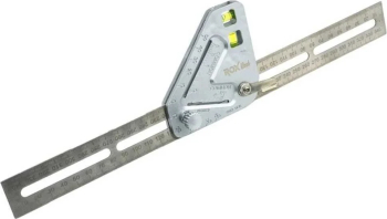 Liniar cu bula de masurat unghiuri ROX Wood 153ROX0122 350 mm 