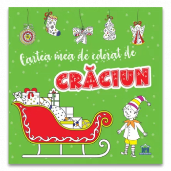 Cartea mea de colorat de Craciun 