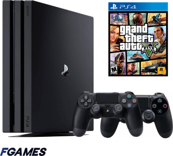 Consola Sony Playstation 4 Pro Ps4 1tb + Doua Controllere +