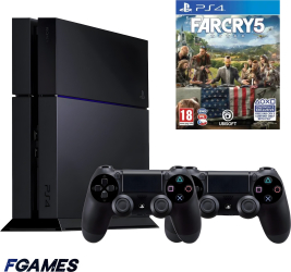 Consola Sony PlayStation 4 Slim 500GB PS4 SLIM Second-Hand SH + Consola Sony PlayStation 4 Slim 500GB PS4 SLIM Second-Hand SH +