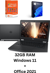 Laptop Office refurbished - Dell Latitude 5490 i7-8650U 4.2ghz ram 32gb ddr4 ssd 512gb video Mx130 2gb Windows 11Pro + Office 2021 