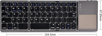 wireless tastatura B033 &ndash Bluetooth &ndash B033 &ndash negru 