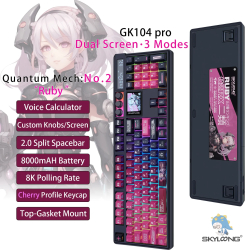 wireless tastatura mecanica &ndash No.2 Ruby &ndash Cherry Silent CuCl2 