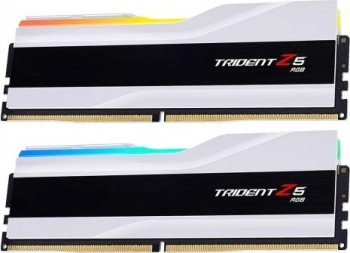 Memorii G.Skill Trident Z5 RGB White Intel XMP 3.0 64GB DDR5-6000MHz CL36 Dual Channel 