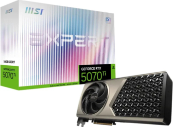 Placa video MSI GeForce RTX 5070 Ti EXPERT OC 16GB GDDR7 256 bit 