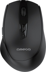 Mouse Fara Fir Reincarcabil USB-C Negru Omega mouse