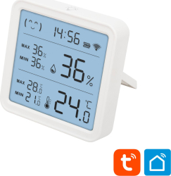 Monitorizor de Confort cu Smart Home Integration Ceas Calendar - imagine 1