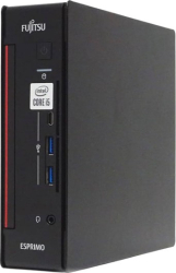 Unitate PC Refurbished FUJITSU ESPRIMO Q7010 MINI PC Procesor I5 10400T Memorie RAM 8 GB SSD 256 GB NVME Windows 11 Pro Stare Buna 