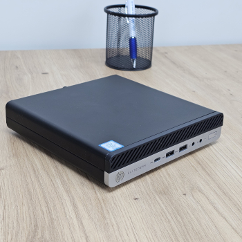 Unitate PC Refurbished HP ELITEDESK 800 G5 MINI PC Procesor I5 9500 Memorie RAM 8 GB SSD 256 GB NVME Windows 11 Pro Stare Foarte buna