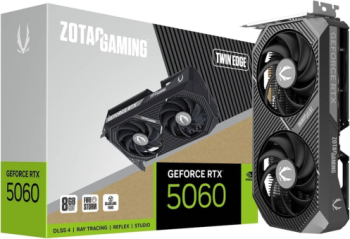 Placa video ZOTAC GeForce RTX 5060 Twin Edge 8GB GDDR7 128-bit DLSS 4.0 