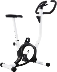 Bicicleta fitness scaun reglabil pe inaltime monitor LCD timp viteza distanta calorii ghidon ergonomic maxim 100 kg 