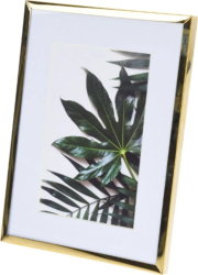 Rama foto eleganta din metal 20.8x15.5 cm culoarea auriu 