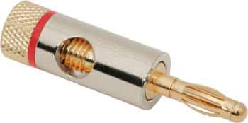 Mufa tata banana aurita cablu 4mm inel rosu 