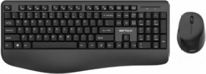 Kit Serioux SRXK-SKBM996WD - Tastatura USB Black + Mouse Optic USB Black