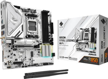 Placa de baza ASRock B850M Steel Legend WiFi Socket AM5 mATX placi de baza