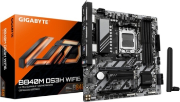 Placa de baza GIGABYTE B840M DS3H WF6, AMD B840, Socket AM5, mATX 