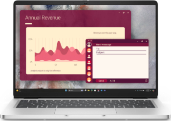 Laptop Dell Pro 14 PC14250 Intel Core Ultra 5 235U 14 inch RAM 16GB SSD 1TB Intel Graphics Windows 11 Pro Platinum Silver 