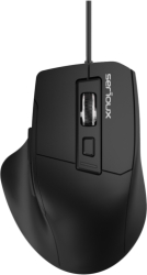 Mouse Optic Serioux SRXM-OPM168 USB Black
