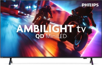 Smart 164 cm 65" 4K QLED Philips QD-Mini 65MLED910 Seria MLED910 UltraHD Black