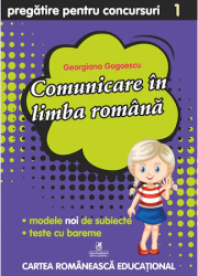 Comunicare in limba romana cls I Pregatire pentru concursuri Georgiana Gogoescu 
