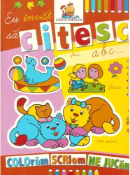 Eu invat sa citesc. Carte de colorat 