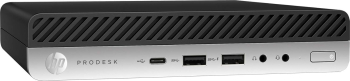 PC Refurbished HP ProDesk 600 G4 Mini Intel Core i5-8500T 2.10 - 3.50GHz 8GB DDR4 256GB SSD + Windows 11 Home 