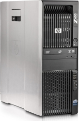 Workstation HP Z600 2 x Intel Xeon Quad Core E5520 2.26GHz-2.53GHz 8GB DDR3 ECC 500GB SATA DVD-ROM Placa video AMD FirePro W2100/2GB