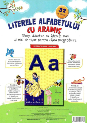 Literele alfabetului cu Aramis 32 de planse 
