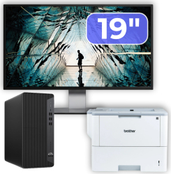 Pachet Calculator Second Hand HP EliteDesk 800 G6 Tower Intel Core i5-10400F 2.90 - 4.30GHz 16GB DDR4 Placa Video AMD Radeon R7 430 2GB