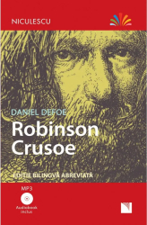 Robinson Crusoe editie bilingva abreviata & Audiobook inclus mp3 Daniel Defoe 