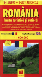 Romania - Harta turistica si rutiera Niculescu 